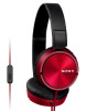 Sony MDR-ZX310AP sluchátka 30mm s mostem, Red