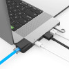 HyperDrive NET Hub pro USB-C pro MacBook Pro, Silv