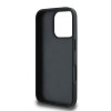 Guess PU Grained Roses 4G Logo iPhone 16 Pro,Black