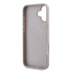 Guess PU 4G Stripe zadní kryt iPhone 16, Pink