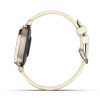 Garmin Lily 2, Cream Gold / Coconut Silicone Band