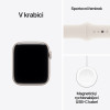 Apple Watch SE 3 GPS 44mm Starlight Aluminium Case with Starlight Sport Band - M/L