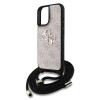 Guess PU 4G Metal Logo Crossbody iPhone 16, Pink
