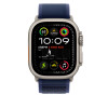 Apple 49mm Blue Trail Loop S/M Natural Titanium