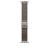 Apple 49mm Natural Titanium Milanese Loop - Large