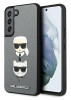 Karl Lagerfeld Saffiano Case Samsung S22+, Silver
