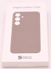 Samsung Vegan Leather Case Galaxy S24+, Taupe