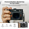 FREEWELL Fuji X100VI L Bracket Prem Grip(Silver)