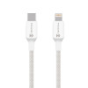 Tactical Stitch T Cable USB-C/Lightning 0.3m White