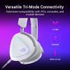 ASUS ROG Delta II Gaming Headset, Moonlight White