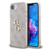 Guess PU 4G Metal Logo kryt pro iPhone 16e, Pink