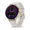 Garmin Venu 3S Cream Gold/Ivory, Silicone Band