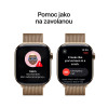 Apple Watch S10 Cell 46mm G.Titan, Gold Milane,M/L