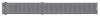 Samsung ET-SVR86MJEGEU Textile Band 20mm M/L, Gray