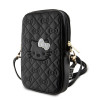Hello Kitty PU Leather Quilted Pattern Kitty Head
