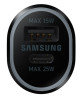 Samsung EP-L4020NBEGEU Car Charger 40W USB, USB-C