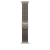 Apple 49mm Milanese Loop - Large Natural Titanium