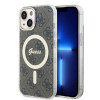 Guess IML 4G MagSafe zadní kryt iPhone 15, Brown