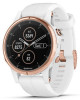 Garmin fenix5S Plus Sapphire Rose Gold, White Band