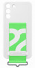 Samsung Silicone Cover with Strap S22+, White