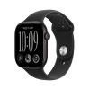 Apple Watch Series 12 Cellular 46mm Black, Black Sport Band, S/M