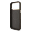Guess Triangle Logo MagSafe iPhone 18 ProMax Brown