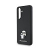 Karl Lagerfeld Saffiano Metal K+Ch Galaxy A56, Black