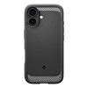 Spigen Rugged Armor MagSafe iPhone 17 matte black