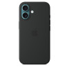 iPhone 16 Silicone Case MagSafe Black