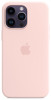 iPhone 14 Pro Max Silicone Case MagSafe Chalk Pink