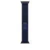 Apple 49mm Blue Trail Loop - M/L Black Titan