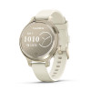 Garmin Lily 2 Active, Lunar Gold / Bone Silicone Band