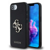 Guess PU Grained 4G Metal Logo iPhone 16e, Black
