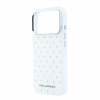 Karl Lagerfeld Rhinestones iPhone 18 Pro Max,White