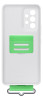 Samsung Silicone Cover with Strap A53 5G, White