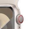 Apple Watch S9 Cell 45mm Starlight Alu,Star SB,S/M