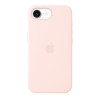 iPhone 17e Silicone Case with MagSafe – Soft Pink