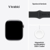 Apple Watch Series 11 GPS + Cellular 46mm Space Grey Aluminium Case with Black Sport Band - S/M