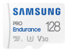 Samsung micro SDXC 128GB PRO Endurance + SD adapté