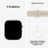 Apple Watch Series 12 Cellular 46mm Pearl White Ceramic, Sand Sport Band, M/L