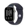 Apple Watch Series 12 Cellular 46mm Space Grey, Navy Blue Sport Band, M/L