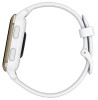 Garmin Venu SQ2, Cream Gold/White Silicone Band