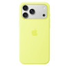 iPhone 17 Pro Max Silicone Case MagSafe NeonYellow