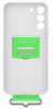 Samsung Silicone Cover with Strap S22+, White