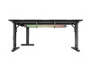 Herní stůl Genesis HOLM MODULAR 160 ROHOVÝ, RGB