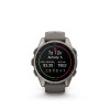 Garmin fenix 9 43mm Titanium/Pebble Gray Sport Band