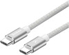 YENKEE YCU MAGNETIC 02 kabel USB-C/C WH 100W