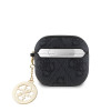 Guess 4G Script PC/PU Charm AirPods 4, Black