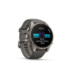 Garmin fenix 9 43mm Titanium/Pebble Gray Sport Band