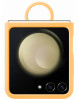 Samsung Silicone Case with Ring Z Flip 5, Apricot